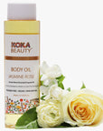 Jasmine Rose Body Oil | Made With Jasmine, Sandalwood, Geranium and Rose Essental Oils
