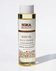 Black Jasmine Body Oil Made With Patchouli, Jasmine & Rose Essential Oils- Koka Beauty, 120ml