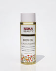 Black Jasmine Body Oil Made With Patchouli, Jasmine & Rose Essential Oils- Koka Beauty, 200ml