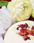 Jasmine Rose Silk Bath Bomb & Soap | Handmade with Jasmine & Rose Petals - Koka Beauty