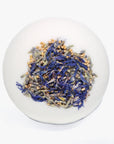Lavender Silk Bath Bomb | Handmade with Cornflower Petals & Organic Lavender Flowers - Koka Beauty