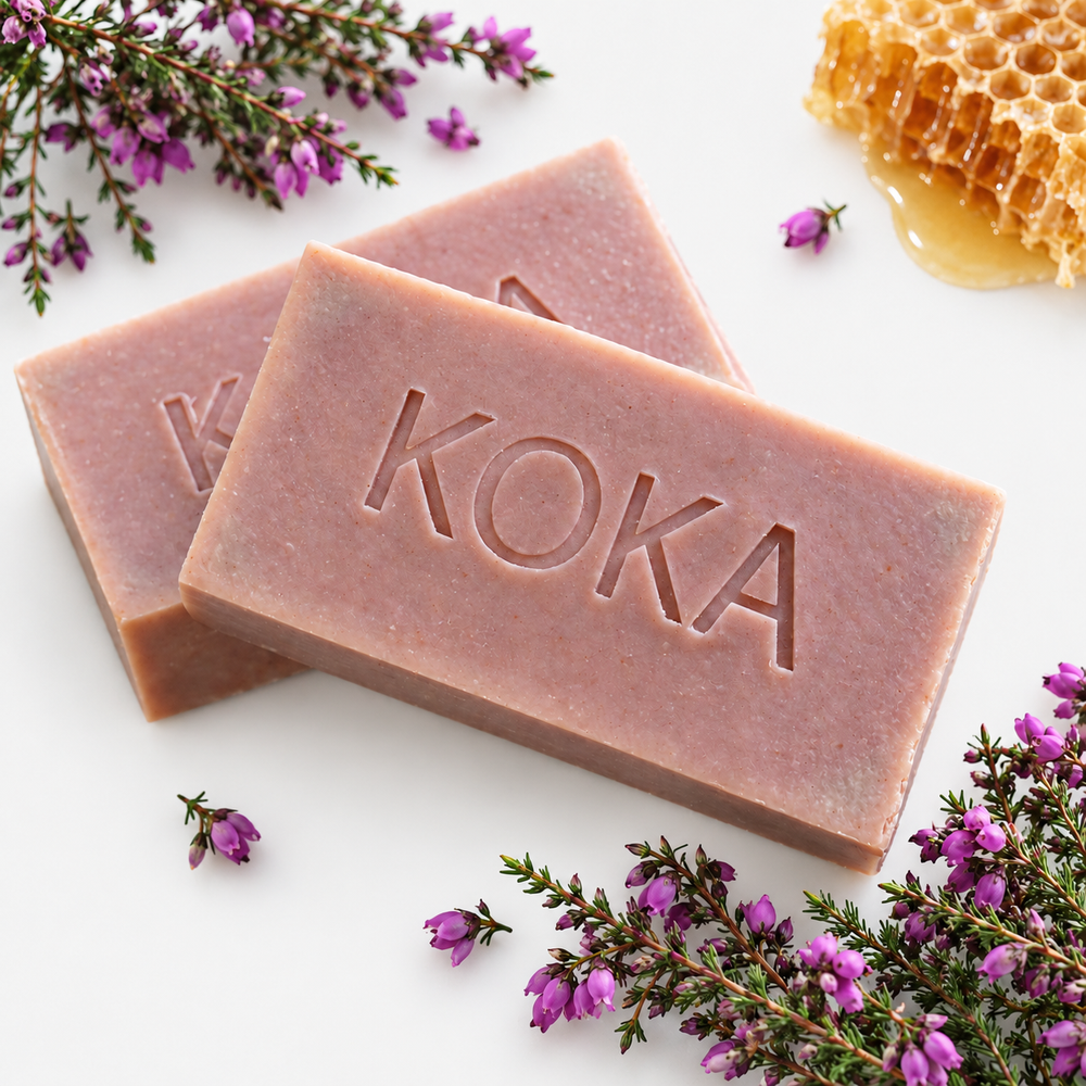 Causeway Heather and Honey cleansing bar