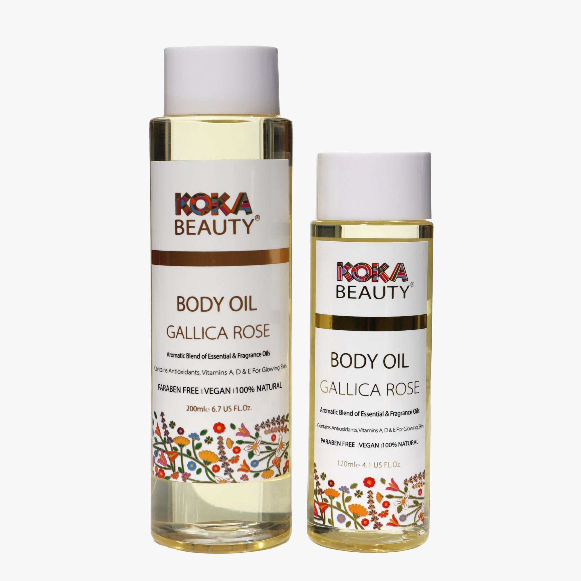 Rose Body Oil | Made With Rose, Sandalwood and Cardamom Essential Oils.