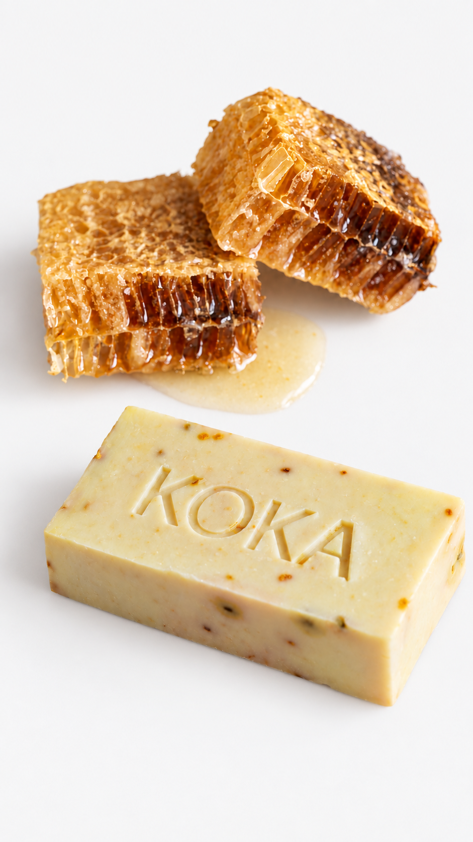 Pure Honey & Bee Pollen Cleansing Bar