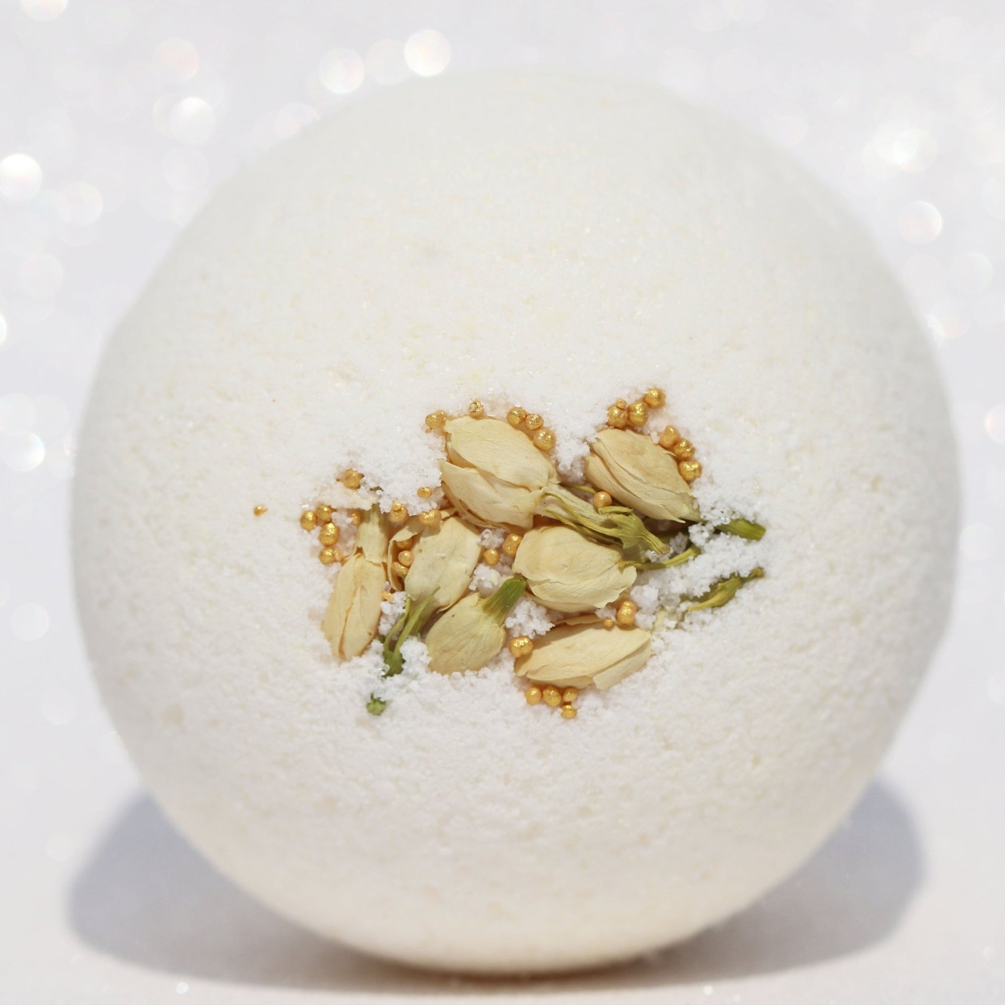 Jasmine Bath Bomb & Soap Handmade with Real Jasmine Flowers - Koka Beauty