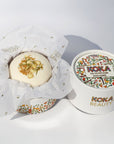 Jasmine Bath Bomb & Soap Handmade with Real Jasmine Flowers - Koka Beauty