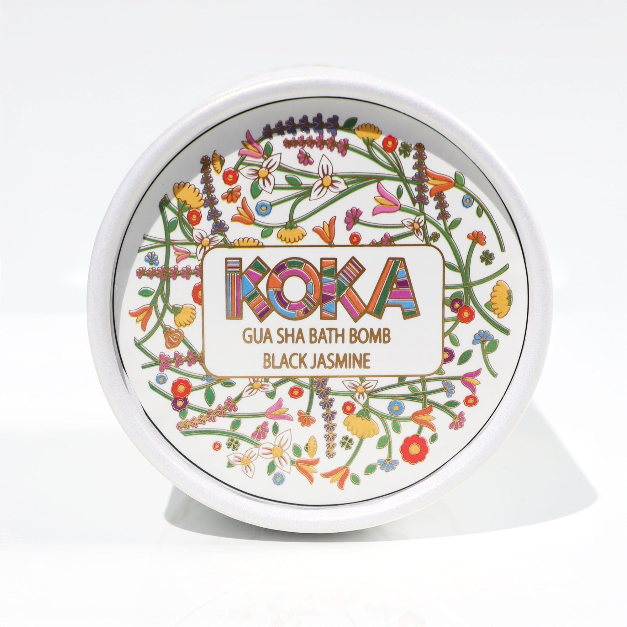 Jasmine Bath Bomb & Soap Handmade with Real Jasmine Flowers - Koka Beauty