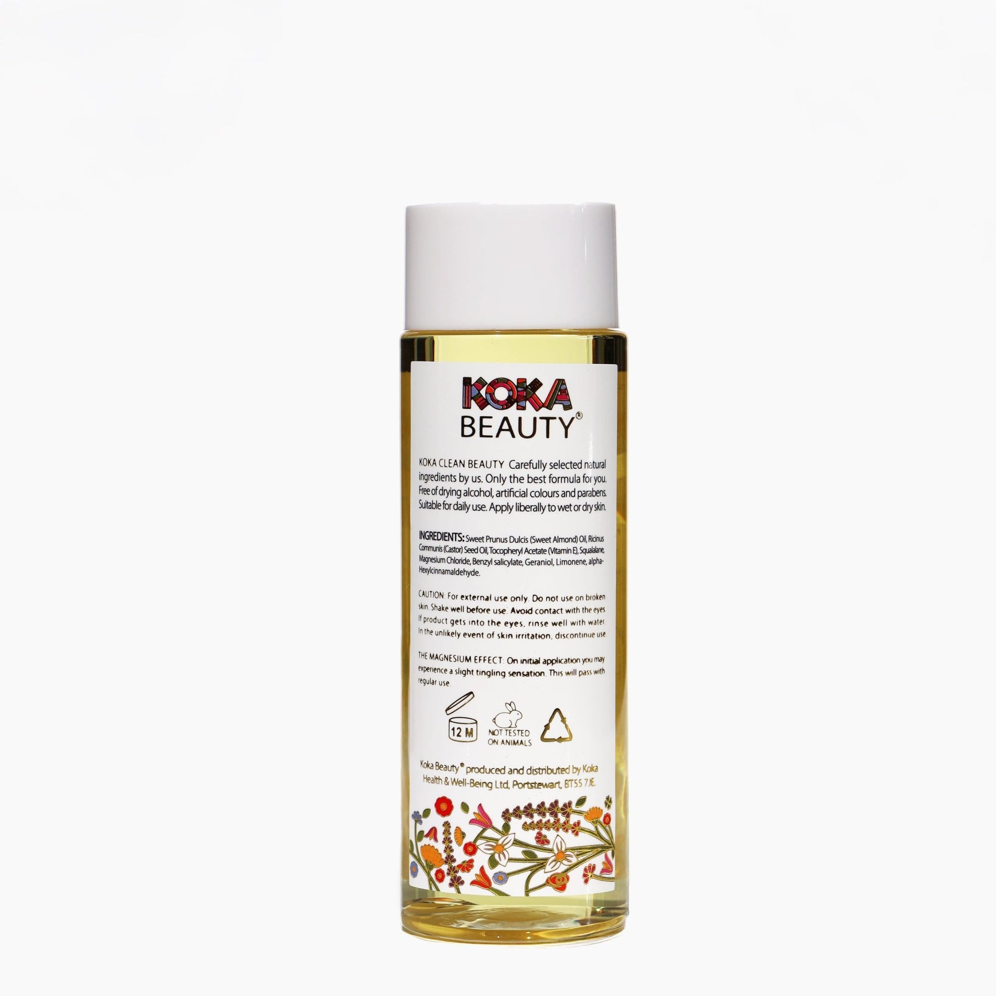 Chamomile Body Oil | Infused with Magnesium, Vitamin E & Chamomile Essential Oil - Koka Beauty