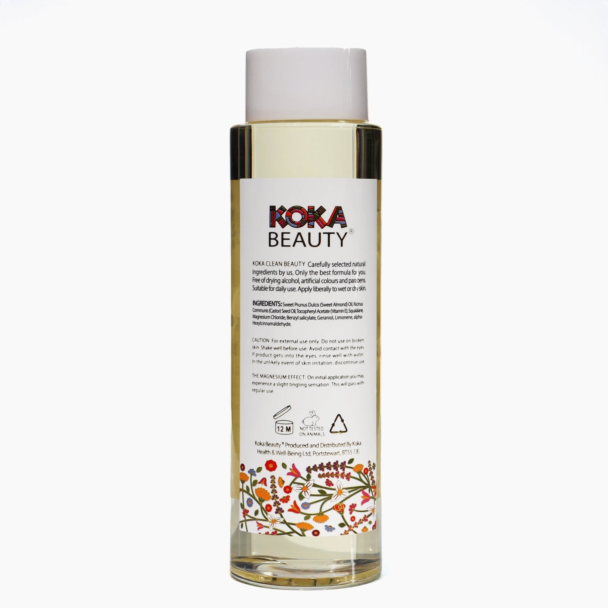 Chamomile Body Oil | Infused with Magnesium, Vitamin E & Chamomile Essential Oil - Koka Beauty