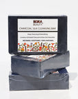 Charcoal Soap Made With Activated Charcoal & Silk - Koka Beauty