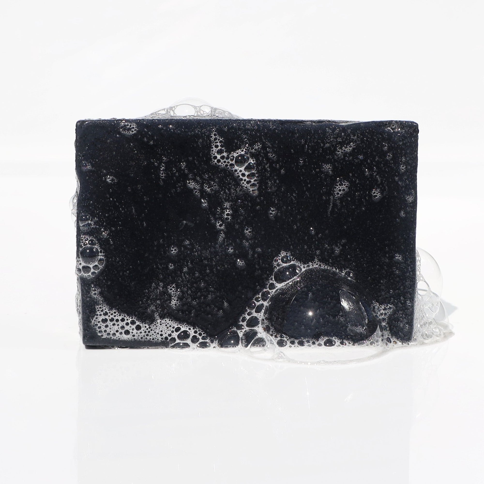 Charcoal Soap Made With Activated Charcoal & Silk - Koka Beauty