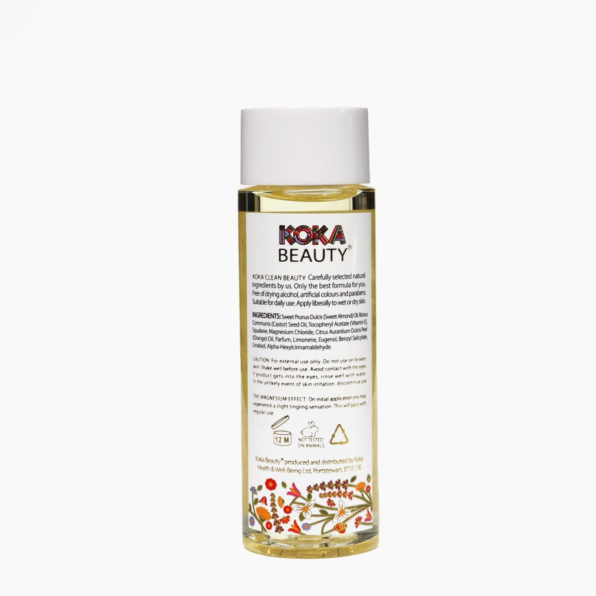 Citrus Body Oil | Infused with Magnesium, Vitamin E &amp; Orange Essential Oil - Koka Beauty