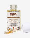 Face Serum - Made with Rosehip Oil, Jojoba Oil and 24k Gold Flakes - Koka Beauty