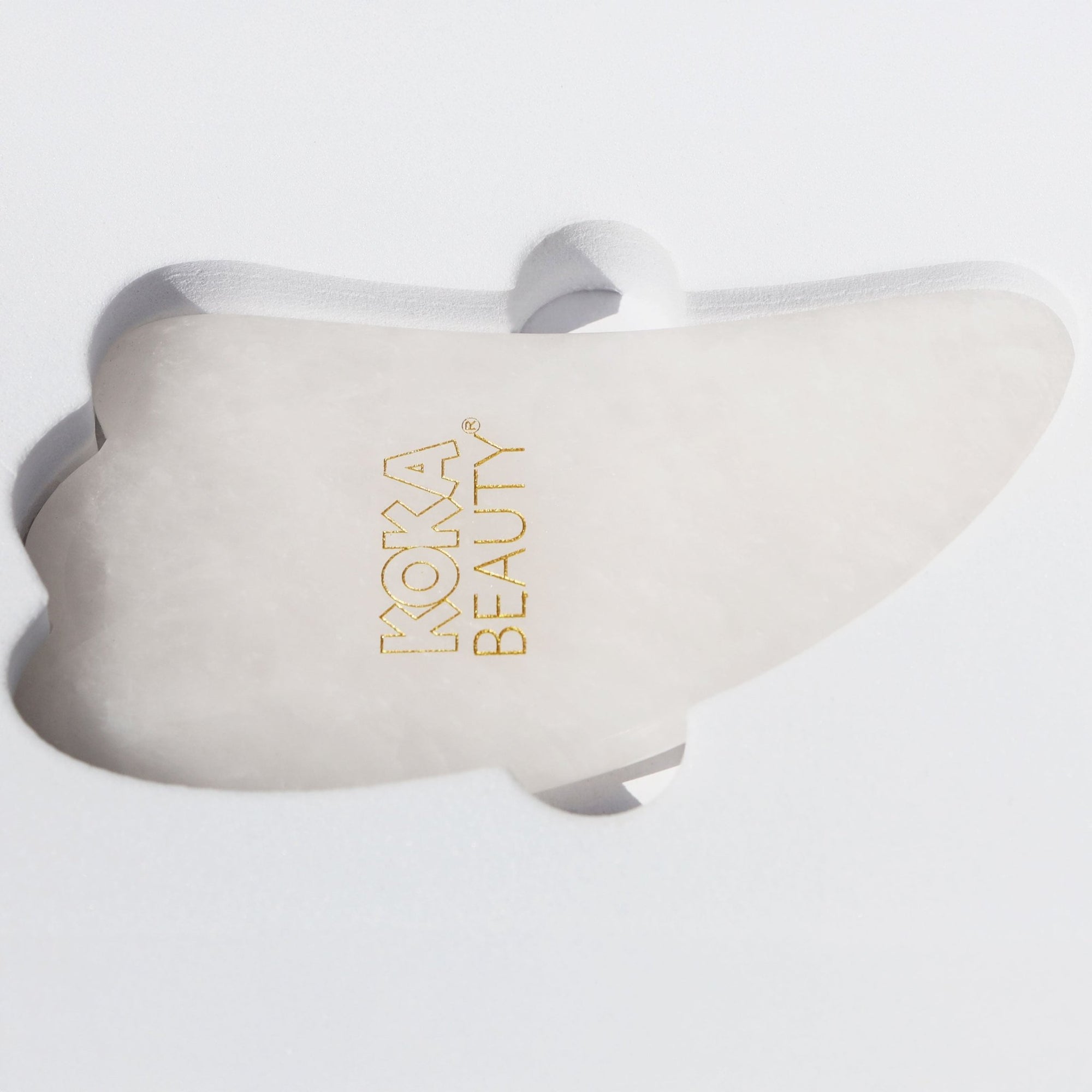 White Jade Gua Sha - Koka Beauty