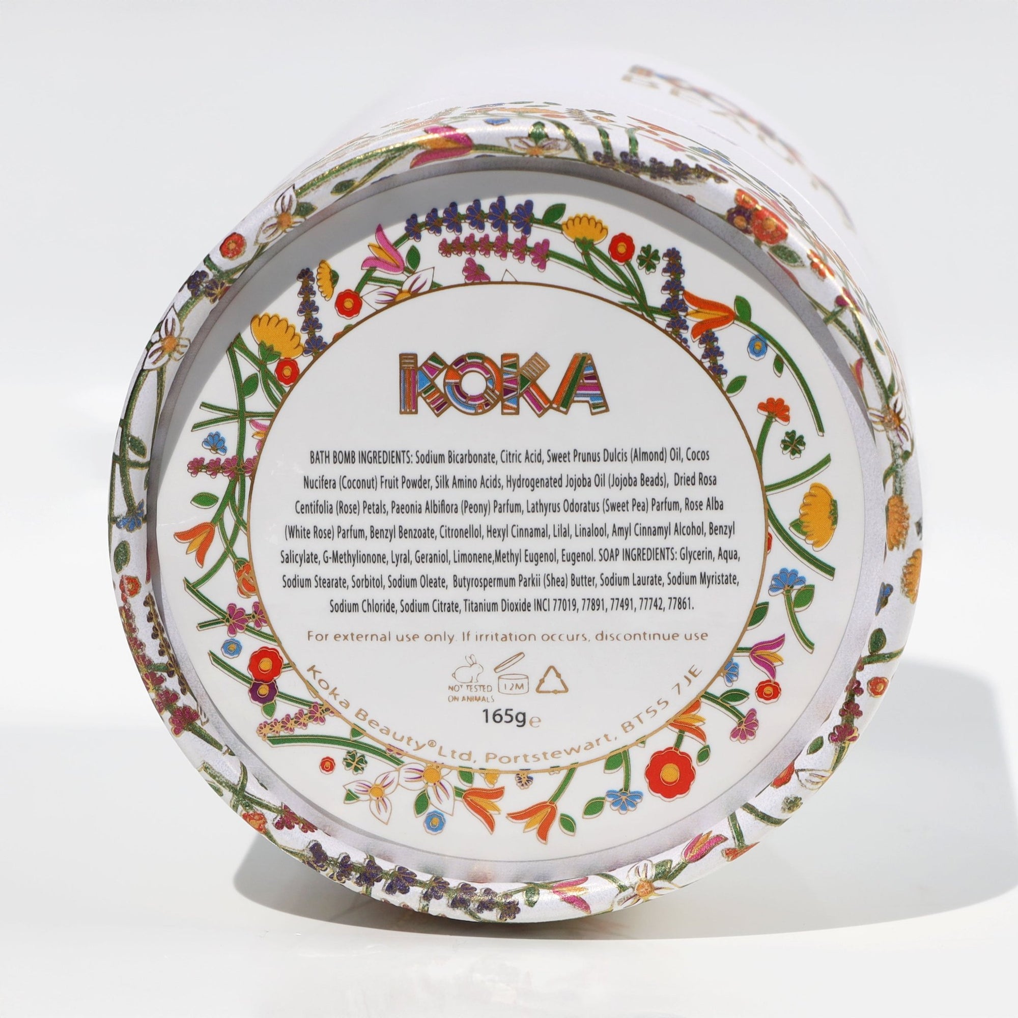 Pink Peony Silk Bath Bomb, Gua Sha and Body Oil Set - Koka Beauty