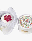 Pink Peony Silk Bath Bomb, Gua Sha and Body Oil Set