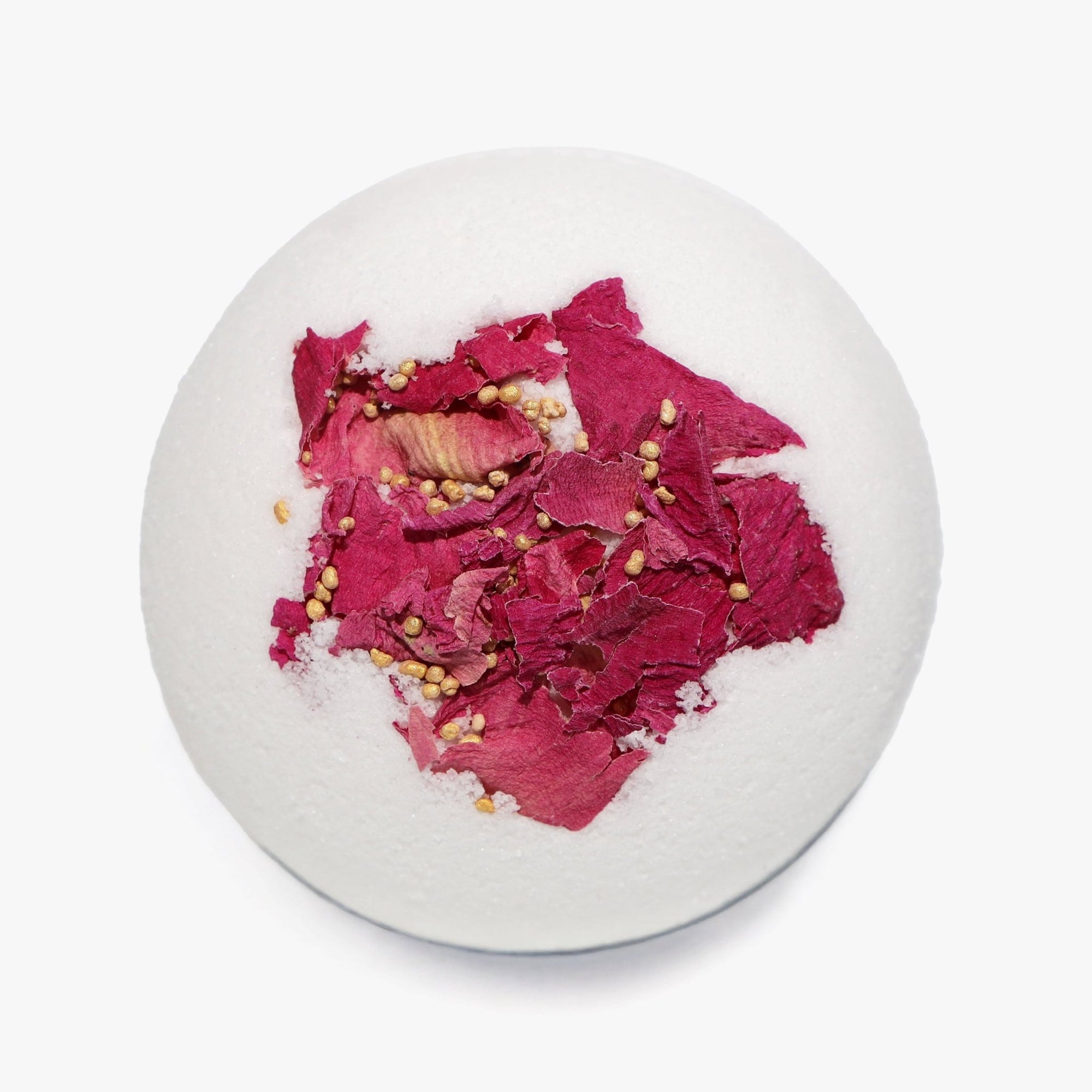 Pink Peony Silk Bath Bomb | Handmade with Peony Petals - Koka Beauty