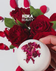 Rose Silk Bath Bomb | Handmade with Rose Petals