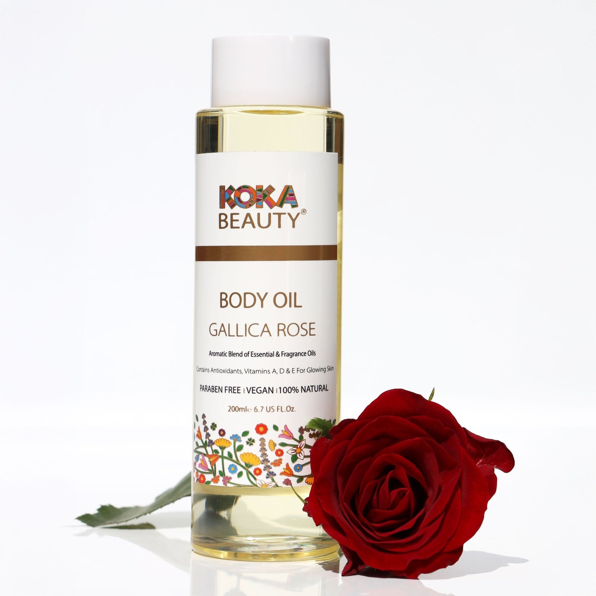 Rose Body Oil - Koka Beauty