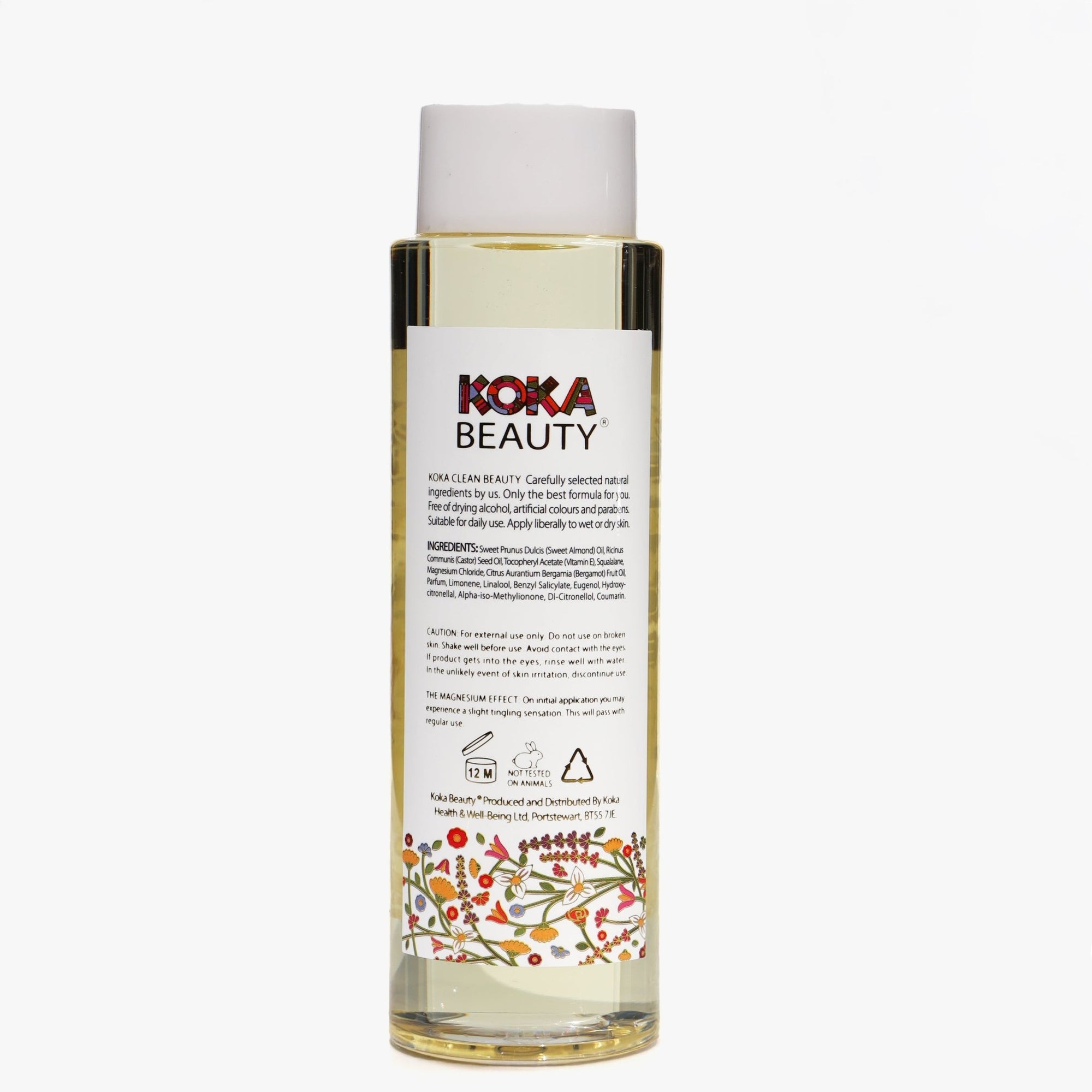 Sea Salt Body Oil | Infused with Magnesium, Vitamin E & Bergamot Essential Oil - Koka Beauty