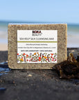 Seaweed Soap Made With Glacial Green Clay, Silk & Crushed Seaweed - Koka Beauty