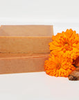 Turmeric Soap Made With Turmeric, Calendula Flowers & Silk - Koka Beauty