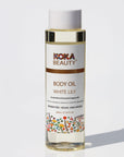 White Lily Body Oil - Fortified with Vitamin E and Lily Essential Oil, 200ml-Koka Beauty